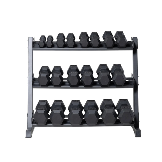 5-50LB Contour Handle Dumbbell Set