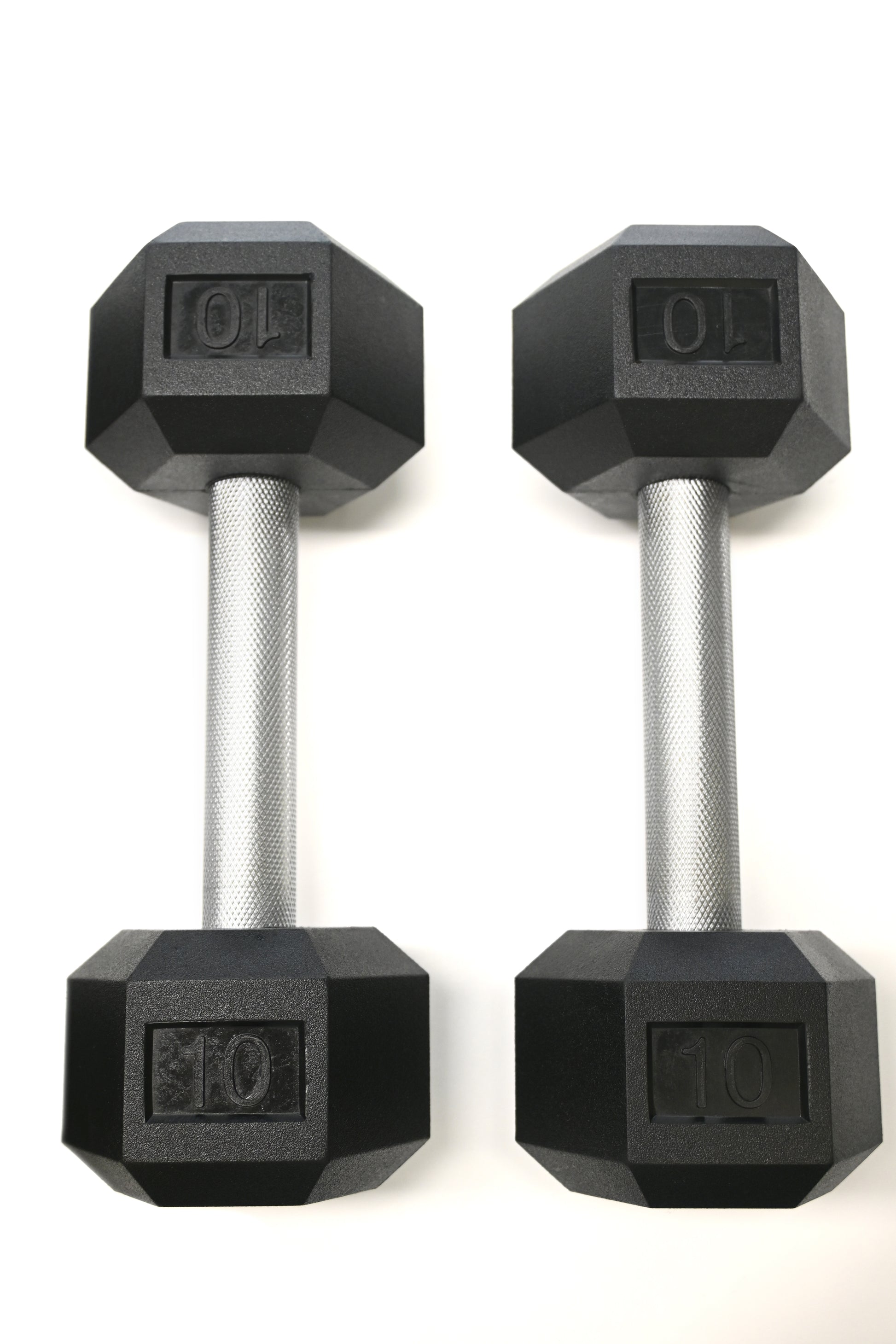 5-50LB Straight Handle Dumbbell Set