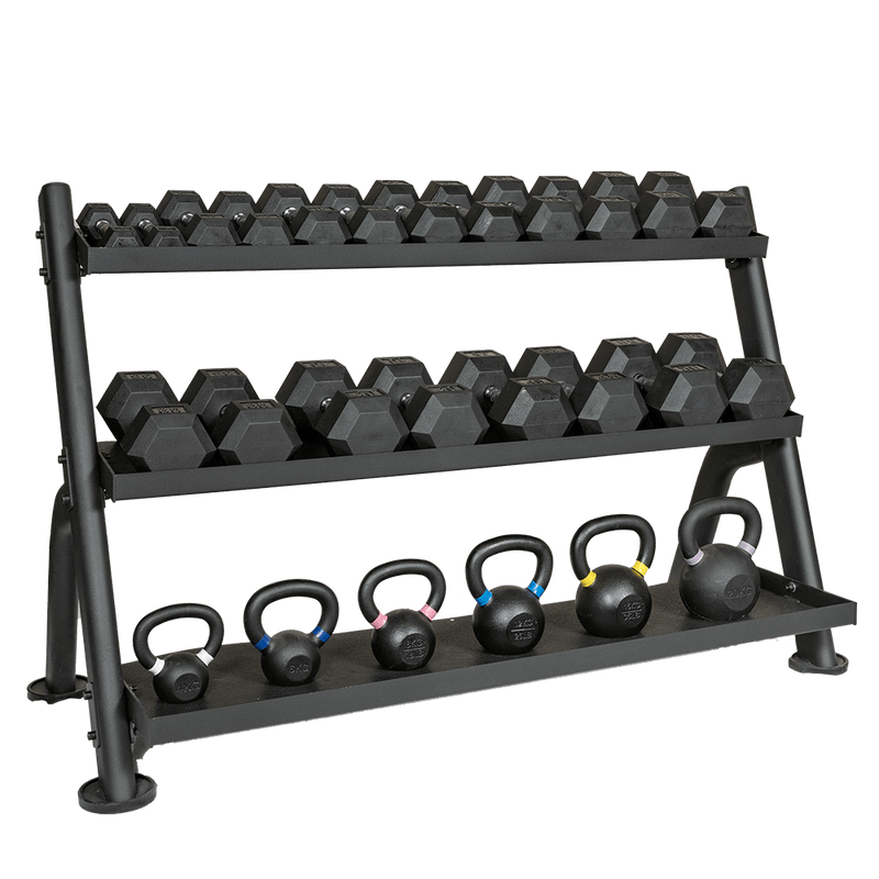 HD Dumbbell/Kettlebell Rack（August Pre-Order）