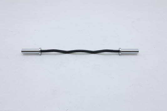 Curl Bar Black Oxide, w/ Chrome Sleeves