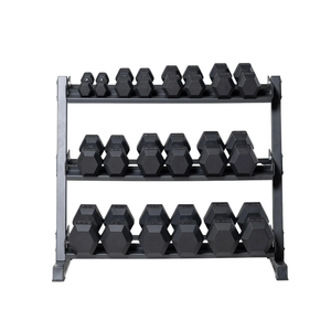 5-50LB Straight Handle Dumbbell Set